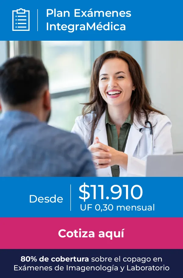 Plan Exámenes Integramédica