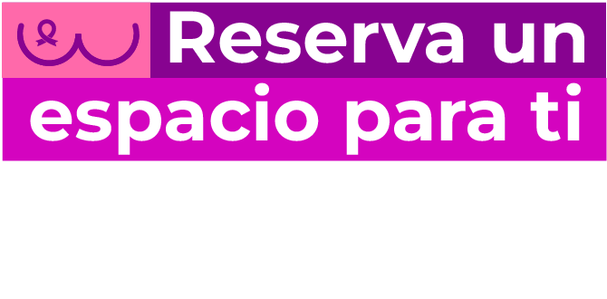 Reserva un espacio para ti. Es hora de cuidarte del cáncer.