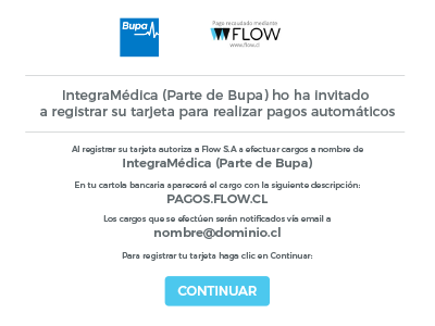 imagen de invitación para realizar pagos automáticos con Flow