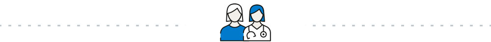 Icono de Medica y Paciente