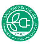 Sello Certificado de Energia Renovable no Convencional 2018 Enel